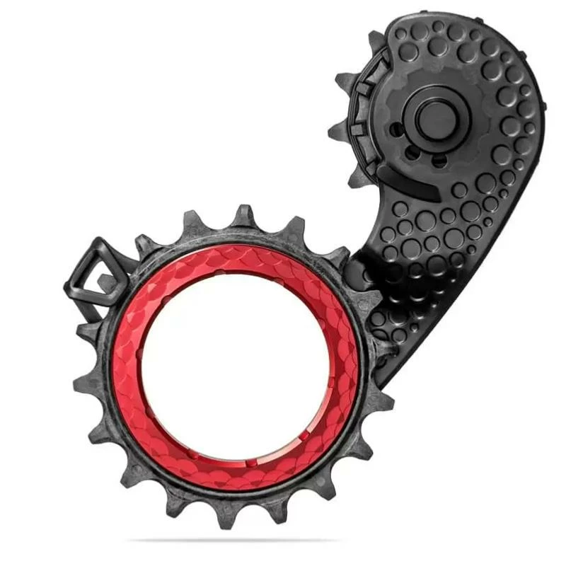 Chape De Dérailleur Arrière ABSOLUTE BLACK Hollowcage SHIMANO 9100/8000 Carbone Rouge 3 Chape De Dérailleur Arrière ABSOLUTE BLACK Hollowcage SHIMANO 9100/8000 Carbone Rouge