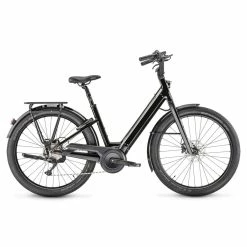 Vélo De Ville électrique MOUSTACHE Lundi 27.1 400Wh Noir Brillant