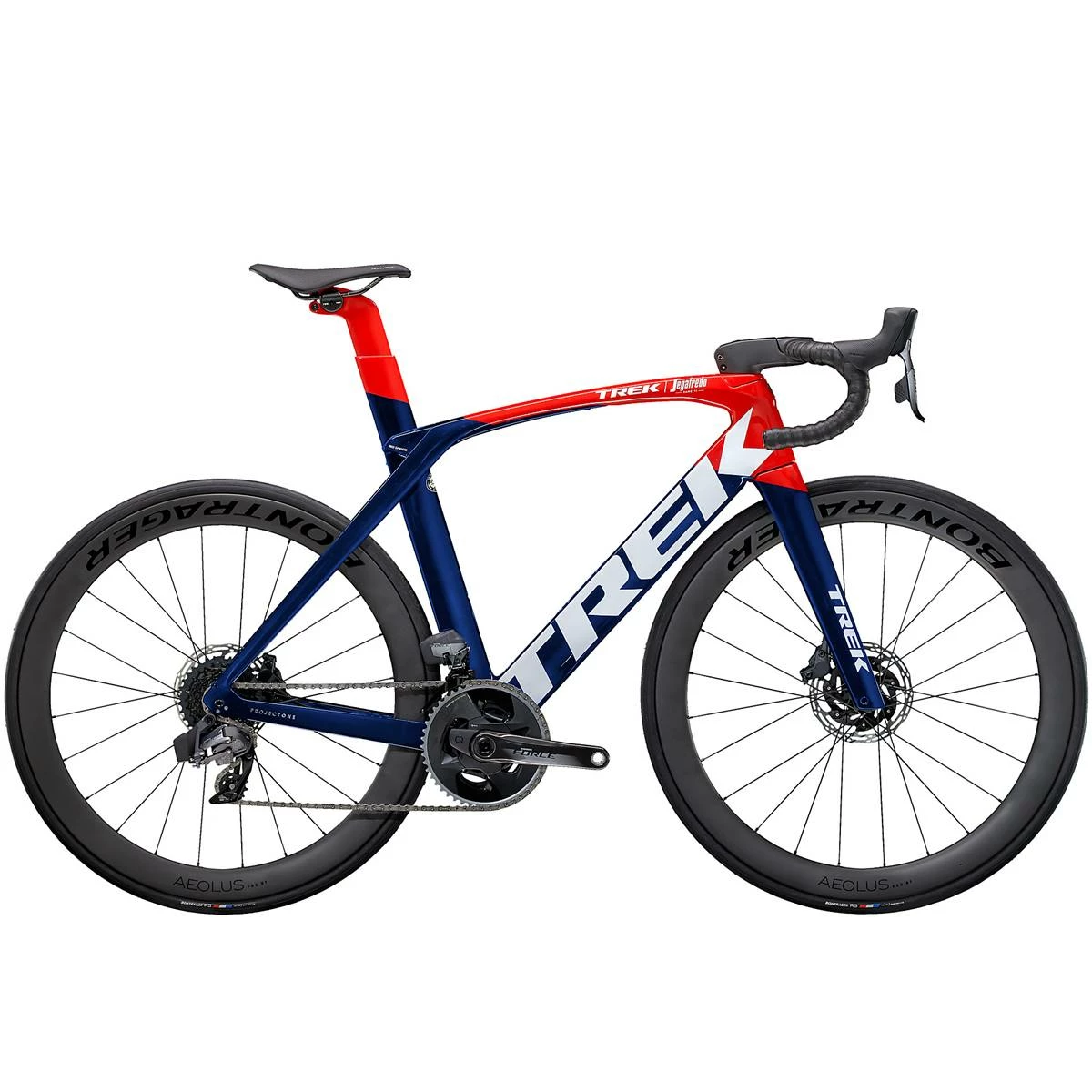 Vélo Route TREK Madone SLR 7 ETap Bleu Rouge 3 Vélo Route TREK Madone SLR 7 ETap Bleu Rouge